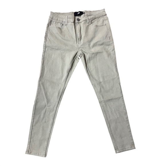 Sinners Attire Other - Sinners Attire Mens Skinny Fit Denim Jeans Sage Green Olive 34S New‎